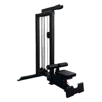 Pin de gimnasio en casa de alta calidad comercial SF, Polea alta y baja, máquina de ejercicio multifuncional de fila baja 2 en 1 Lat Pull Down