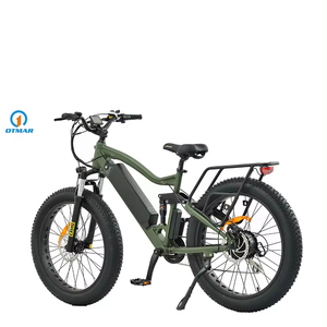 <span class=keywords><strong>OTM</strong></span> CE 26 pollici a trazione posteriore E bici a sospensione completa elettrico Fat Bike fuoristrada 1000W elettrica produttore OEM bicicletta elettrica - Product Image 1