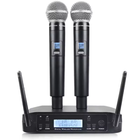 2024 GLXD4 Système Double Canal UHF Microphone Sans Fil Portatif à Prix Abordable pour Shure