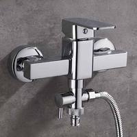 Robinet de salle de bain moderne monotrou filtre à eau robinet de Lavabo technologie sans contact robinet de toilette simple chromé santé vanne en céramique