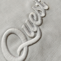 Nouveaux patchs thermocollants brodés sur mesure avec logo 3D en relief pour vêtements, t-shirts et casquettes de camionneur