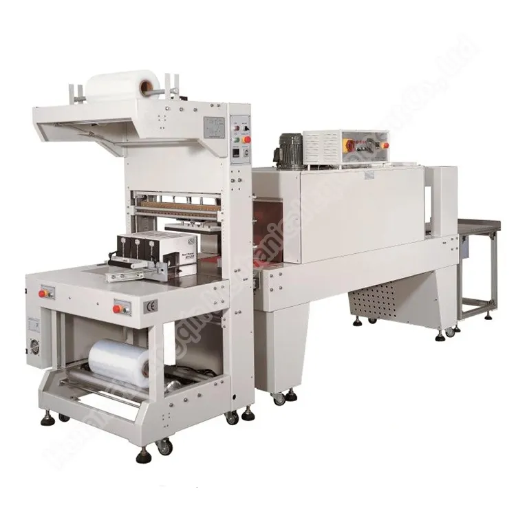 Hot selling automatic bottle cap stretch film packaging web sealer for bottles shrink wrapping machine with low price