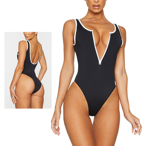 Nueva tendencia personalizable Rash Guards Bikini estampado transpirable Top Ropa de playa Sexy Traje de baño Cubrir Bikini - Product Image 2