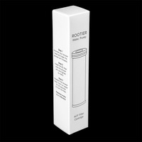 Boîte d'emballage pliante mate personnalisée pour filtre de douche en ligne