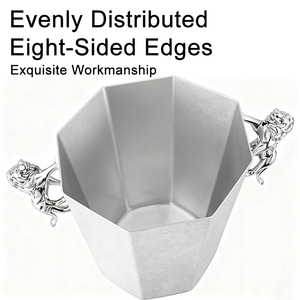 Công Suất Lớn Sư Tử Kim Loại Xử Lý Xô Đá Với Kết Cấu Kết Thúc Cho Bar & Sang Trọng Đảng Thương Mại Thiết Bị Nhà Bếp - Product Image 3