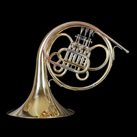 Trompa Francesa Profesional de Latón de 3 Válvulas, Instrumento Musical, Venta al por Mayor de Fábrica, Personalizada, Barata
