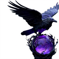 Gothic Raven Resin Figurine Lamp - Witchy Home Decor Gift - Handcrafted Custom Wholesale OEM