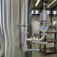 Fermenteur conique en acier inoxydable 1000L 2000L, prix compétitif, cuve de fermentation de bière pour brassage artisanal