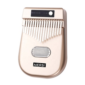 <span class=keywords><strong>Kalimba</strong></span> Électronique Chromatique Dorée à 17 Touches, Clavier Numérique Bluetooth pour Doigts, Instrument de Musique – Prix de Gros - Product Image 1