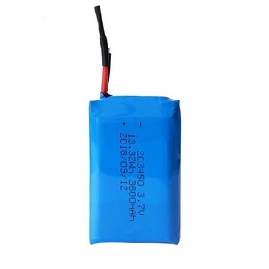 사용자 정의 203450 3600mah 3.7v 2P 리튬 폴리머 배터리 리튬 이온 셀 충전식 배터리 Lipo 배터리 팩 - Product Image 3
