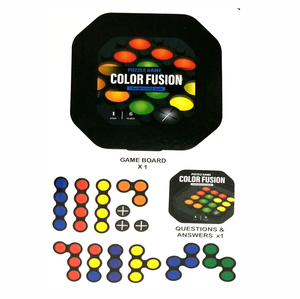 Vente chaude mettant en vedette 50 défis jeux de Puzzle nouveau casse-tête Puzzle jouer jouets <span class=keywords><strong>IQ</strong></span> <span class=keywords><strong>Fit</strong></span> jeu de société - Product Image 4