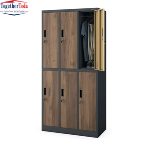 6 Door Ventilated Anti Theft Secure <b>Storage</b> Organized Durable Industrial Heavy Duty Steel <b>Lockers</b> for School Gym - Product Image 4