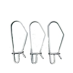 Boucle de pêche en acier inoxydable pour leurres de pêche en eau douce, accessoire d'hameçon de pêche - Product Image 2