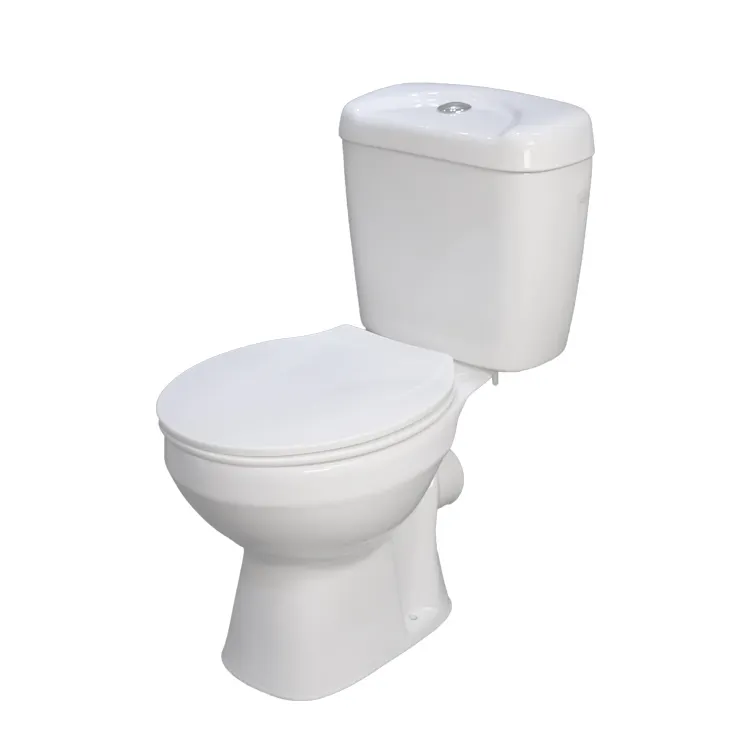 Zgmediag — piège à toilette économique deux pièces, sangle à double chasse, sans bords, lavage des toilettes, bol toilette