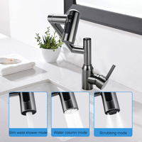 Robinet mitigeur monocommande eau chaude et froide pour lavabo de salle de bain, cuisine, camping-car – Qualité supérieure – Produit chinois