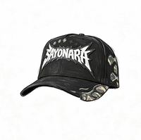 Casquettes de baseball 5 panneaux en coton 100% unisexe, doublées satin, motif léopard, toutes saisons, style Chrome Originals