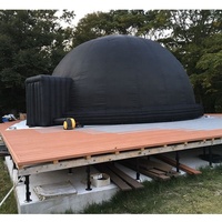 Dôme de planétarium gonflable portable, écran de projection de films à 360 degrés, cinéma mobile pour l'éducation scientifique, musée