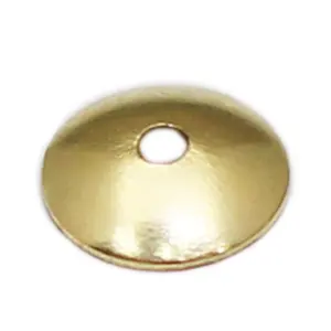 Beadsnice perlina in rotolo riempito in oro per collana con bracciale creazione di gioielli fornitura all'ingrosso di gioielli ID39859