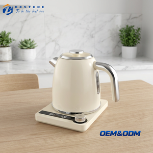Digital Tea <b>Kettle</b> 1.0L Stainless Steel Electric Water Boiler with Real Time <b>Temperature</b> Display for Household Kitchen - Product Image 1
