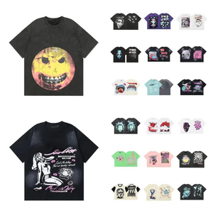 T-shirt 2026 <span class=keywords><strong>de</strong></span> marque Star Branded, fabricant <span class=keywords><strong>de</strong></span> vêtements Hell Clothing, T-shirts imprimés vintage surdimensionnés 100 % coton <span class=keywords><strong>de</strong></span> haute qualité - Product Image 5