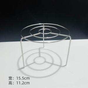 Rejilla redonda para freidora de aire, 17,5 cm de ancho, 11,2 cm de altura, para asar a la parrilla, fácil de limpiar, utensilio de cocina moderno - Product Image 2