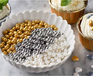 4mm Edible Cake Pearl 100g <strong>Cupcake</strong> <strong>Sprinkles</strong> Edible Candy Cake Tools for Dessert and Candle Packaged in Bag - Product Image 1