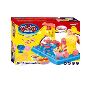 3 IN 1 fai da te Noodle maker e gelato gioca kit di pasta giocattolo per bambini