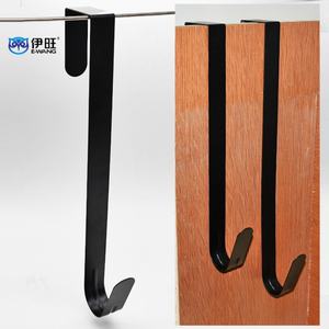 Ewang Front <b>Door</b> Black <b>Wreath</b> Hanger Christmas <b>Wreaths</b> Decorations <b>Hook</b> - Product Image 3