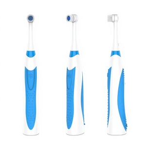 Cepillo de dientes eléctrico con ondas de vibración oscilantes 60 °   Cepillo de Dientes Oscilante de Doble Efecto para una Limpieza Profunda y Blanqueadora - Product Image 1