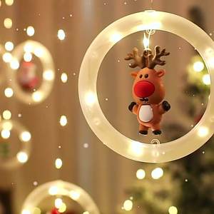 Decorazione Luminosa a LED in PVC per <span class=keywords><strong>Albero</strong></span> <span class=keywords><strong>di</strong></span> <span class=keywords><strong>Natale</strong></span> all'Ingrosso, Ornamento da Appendere con Alimentazione USB per <span class=keywords><strong>Decorazioni</strong></span> Natalizie - Product Image 2