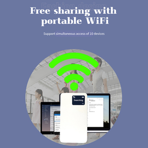 ODM OEM 4G <span class=keywords><strong>Wifi</strong></span> Router <span class=keywords><strong>Hotspot</strong></span> 150Mbps Pocket <span class=keywords><strong>Wifi</strong></span> Cho Khách Du Lịch Với 5000MAh Pin Không Dây 4G LTE Di Động <span class=keywords><strong>Wifi</strong></span> - Product Image 3