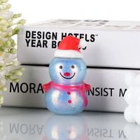 2026 Weihnachten Leuchtender Schneemann Quetschspielzeug Stressabbau Neuartige Spielzeuge Klassenzimmer Geburtstag Weihnachtsgeschenke Partyzubehör
