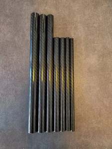 Tige de mesure en fibre de verre de 8 pieds Canne Pche 10M Au Coup Lastique Shore Baitcasting Skate Half Pipe Build Zoom <span class=keywords><strong>Tenkara</strong></span> - Product Image 5