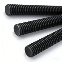 Threaded Rod Stud Bolt Metric Round Head Fully Threaded Carbon Steel Zinc Plated ASME B18.31.3