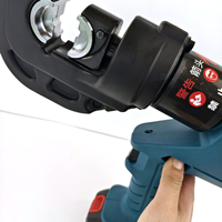 Pince à sertir hydraulique électrique continue rechargeable EZ-400 pour bornes en cuivre et en aluminium