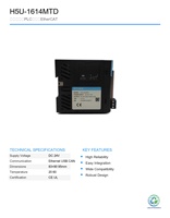 Controlador Lógico Programable (PLC CPU) INOV-ANCE Smart PL H5U-1614MTD de Alto Rendimiento Usado para Automatización Industrial