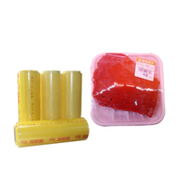 Film alimentaire en PVC transparent pour la cuisine à domicile 300m 50cm chips de pommes de terre biscuits au sucre rouleaux