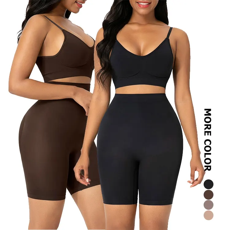 Wholesale Women Shapewear Sets Women Top Bra And High Waist Butt Lifter Shorts Shapewear Slimmer Body Shaper