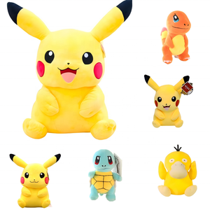 Jouet en peluche pour enfants, poupée, pendentif porte-clés, <span class=keywords><strong>Pikachu</strong></span>, Pokémon, directement de l'usine, <span class=keywords><strong>Nintendo</strong></span>, cadeaux d'anniversaire - Product Image 1