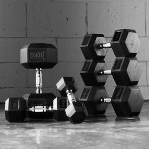 Haltères hexagonaux 2026 pour <span class=keywords><strong>musculation</strong></span> 2,5KG-50KG en caoutchouc, fer et acier, écologiques, pour usage manuel et des bras, pour la maison - Product Image 2