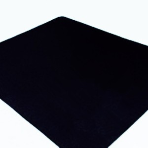 แผ่นรองเมาส์สีดำ 220x180x1.5 มม. รูปทรงสี่เหลี่ยมผืนผ้า สำหรับใช้ในสำนักงาน - Product Image 1