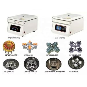 Centrifugeuse de laboratoire d'équilibrage automatique à tuyaux multiples TDZ5-WS basse vitesse 5000 tr/min 4390xg - Product Image 3