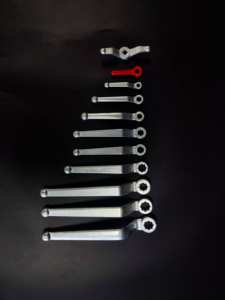 도면 및 샘플 기반으로 표준 DE 타입 SW9, 11, 12, 14, 17 강철 밸브 핸들 볼 밸브 렌치 공급. - Product Image 2