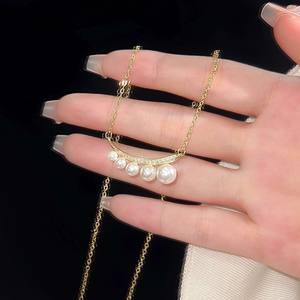 สร้อยคอจี้เงินแท้ S925 ประดับเพชรเต็มตัว ดีไซน์ฝรั่งเศสสุดพิเศษ ประกายวิบวับดุจดอกไม้น้ำแข็งสีม่วง ประดับคริสตัลเซอร์โคเนียม - Product Image 4