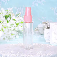 Flacon pulvérisateur portable en PET à fine brume 10ml 30ml, rechargeable, pour cosmétiques, parfums, soins de la peau, voyage