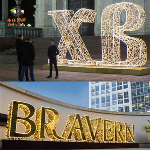 Đèn trang trí cây thông Noel ngoài trời cỡ lớn, chống nước IP65, kiểu dáng thương mại, đèn LED hình sao trang trí đường phố - Product Image 3