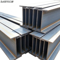Poutre en H en acier au carbone laminée à chaud ASTM A572 Gr.50 ASTM A992 GB/T11263 Q235 Q345 S235jr S275jr pour la découpe et le soudage de structures en acier