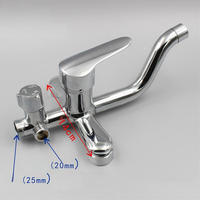 Ensemble de robinetterie de douche thermostatique moderne de luxe en laiton à poignée unique, mural, finition chrome poli, avec barre de douche coulissante et pommeau de douche carré