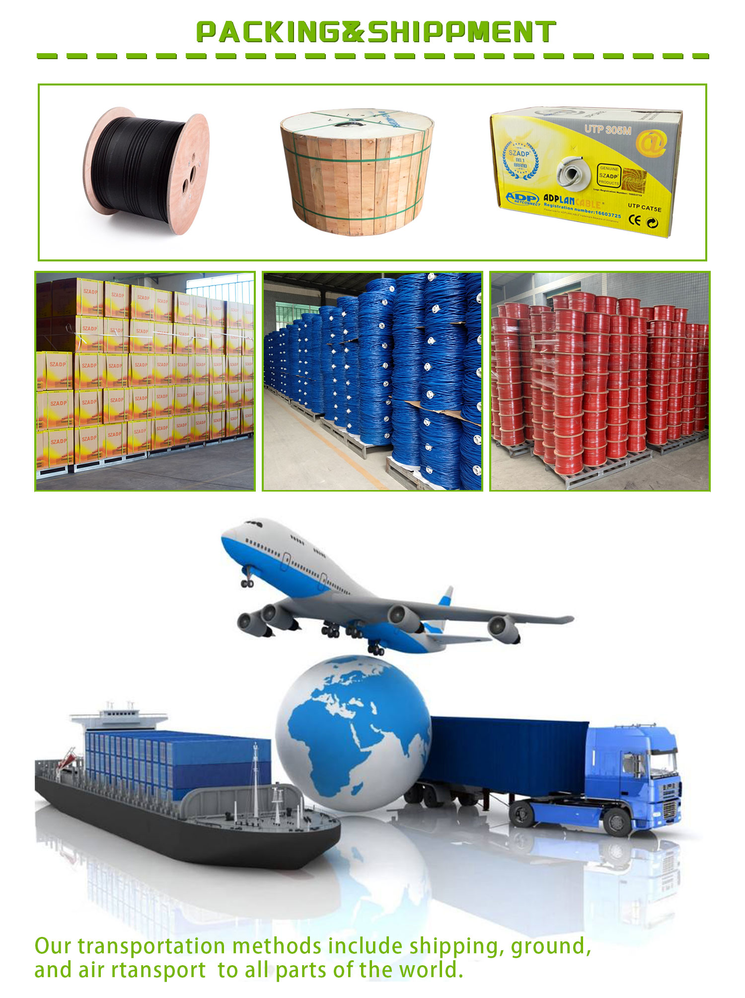 ADSS Fiber Optic Cable 100m Span