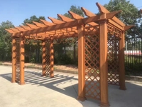 Pergola moderne blanche en aluminium pour vignes, revêtement poudré, anti-rouille, autoportante, support pour vigne de jardin, style chinois, vente en gros